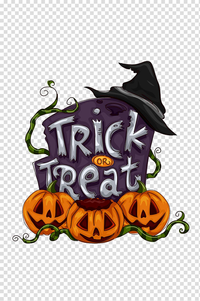 trick or treat , Trick-or-treating Halloween , Halloween party elements transparent background PNG clipart