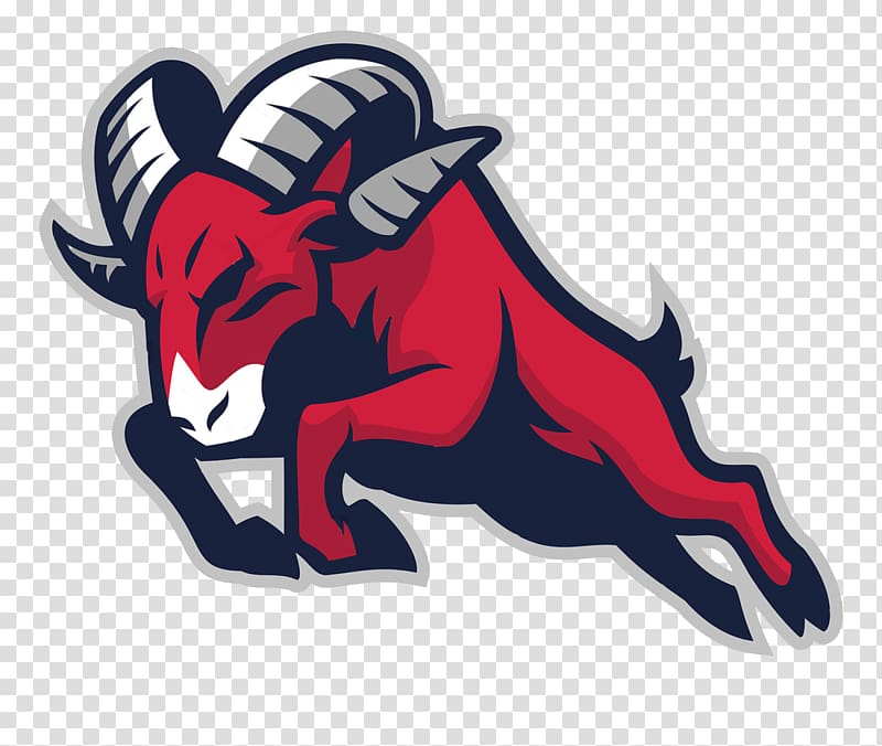 red ram , Sheep Rama Mascot Logo, aries transparent background PNG clipart