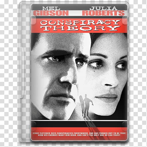 forehead poster nose film dvd, Conspiracy Theory transparent background PNG clipart