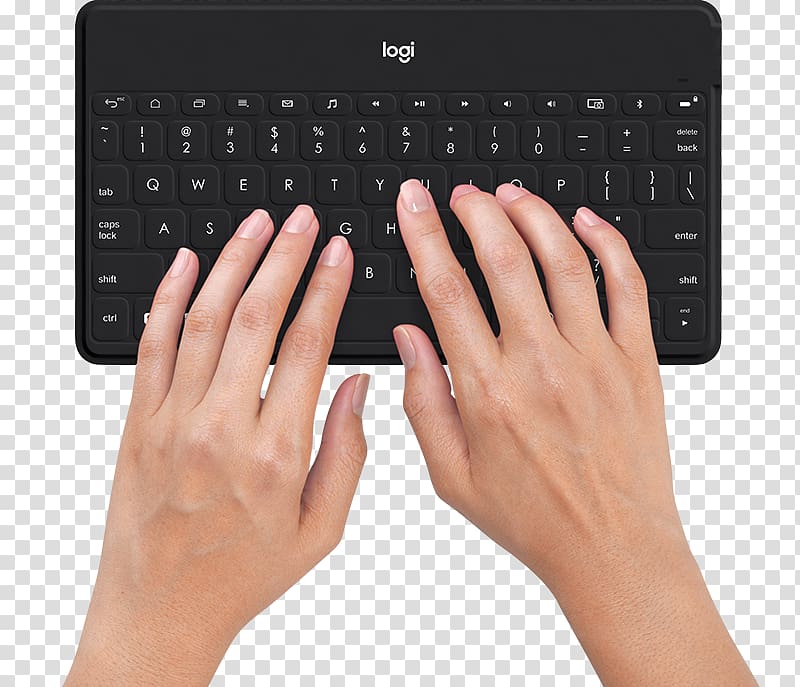 Computer keyboard Computer mouse Logitech Keys-To-Go Bluetooth, computer Keyboard Keys transparent background PNG clipart