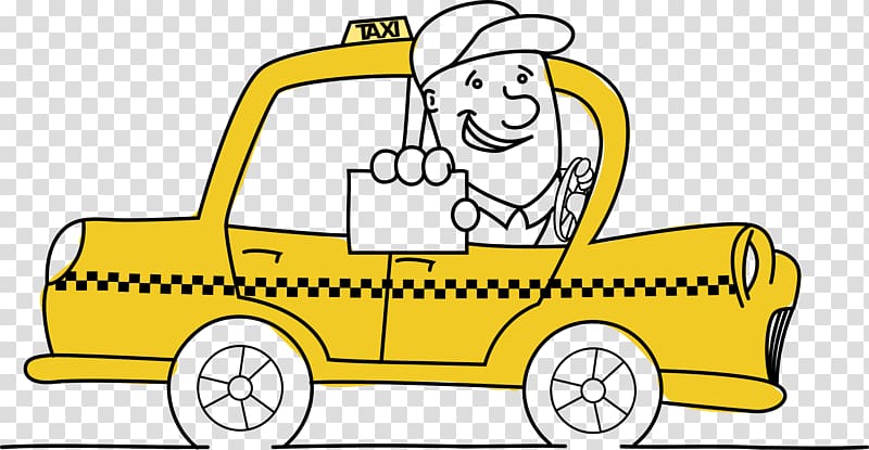Taxi driver Real-time ridesharing Uber E-hailing, taxi driver transparent background PNG clipart