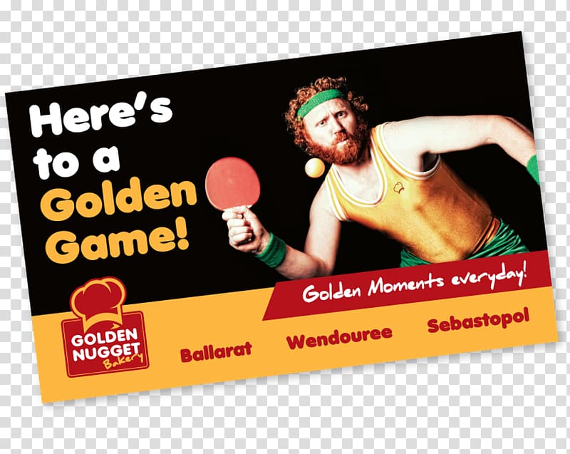 Advertising Golden Nugget Bakery Brand, Wendouree transparent background PNG clipart