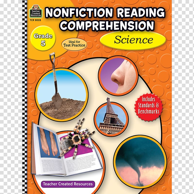 Reading comprehension Science Fifth grade Non-fiction Worksheet, science transparent background PNG clipart