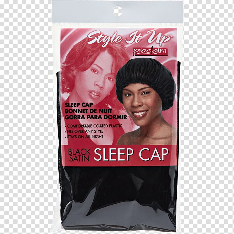 Hairstyle Satin Sleep Cap Night, sleep cap transparent background PNG clipart