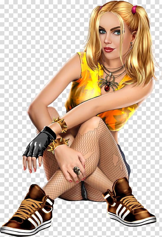 Pin-up girl Thigh Brown hair Blond Shoe, others transparent background PNG clipart