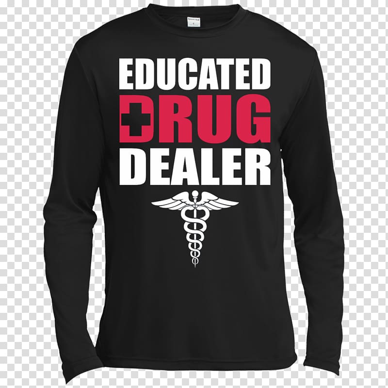 Printed T-shirt Illegal drug dealer Hoodie, T-shirt transparent background PNG clipart