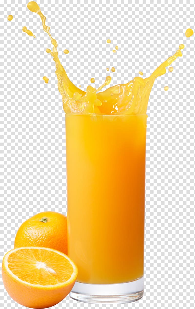 clear glass field with orange juice, Orange juice Soft drink Lemonade Apple juice, Drink transparent background PNG clipart