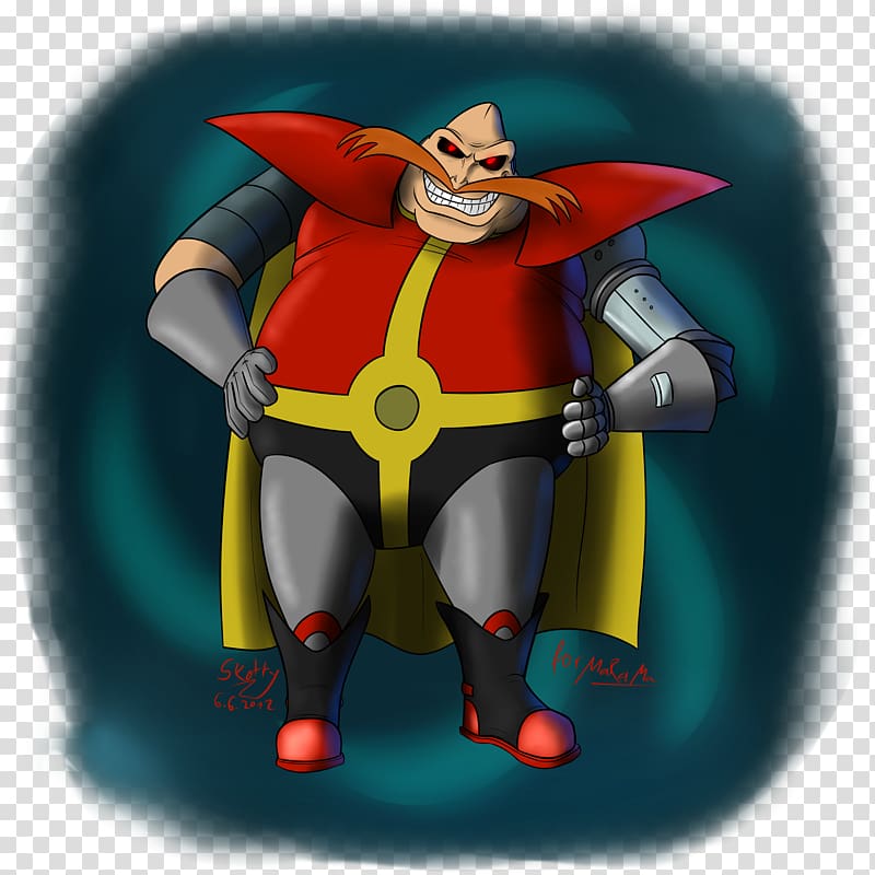 Doctor Eggman Metal YouTube Figurine Cartoon, prefer transparent background PNG clipart