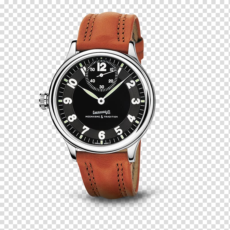 Eberhard & Co. Automatic watch ETA SA Chronograph, watch transparent background PNG clipart