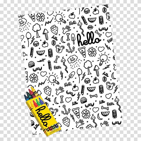 Drawing Crayon Art, food poster panels transparent background PNG clipart