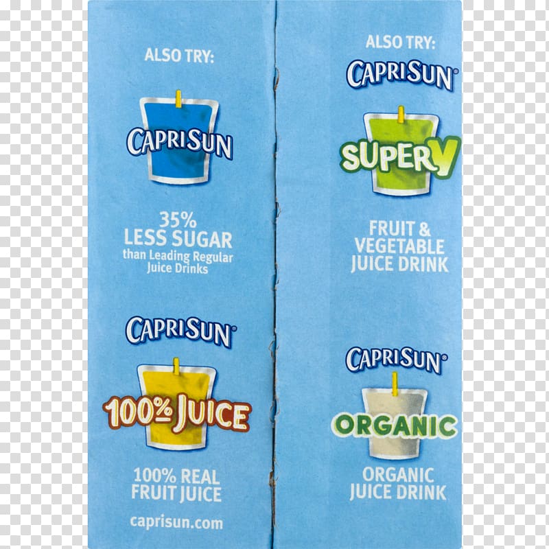 Juice Capri Sun Drink Punch Strawberry, juice transparent background PNG clipart