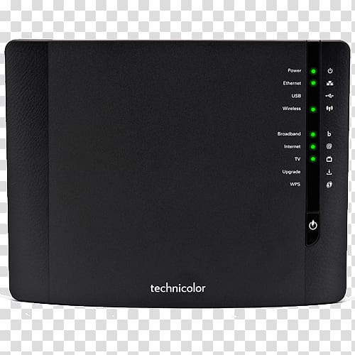 Technicolor SA DSL modem Router VDSL, shared Hosting transparent background PNG clipart