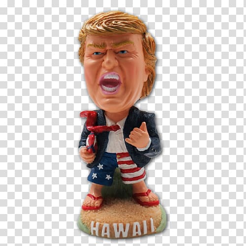 Hawaii Donald Trump 2017 presidential inauguration Bobblehead Doll, donald trump transparent background PNG clipart