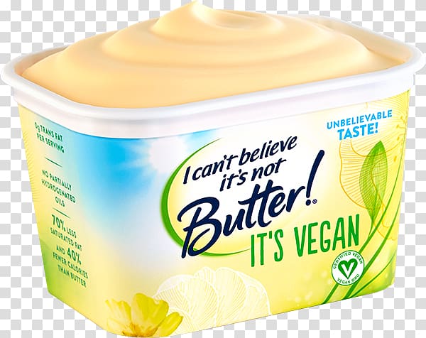 I Can\'t Believe It\'s Not Butter! Spread Food Margarine, Organic Butter transparent background PNG clipart