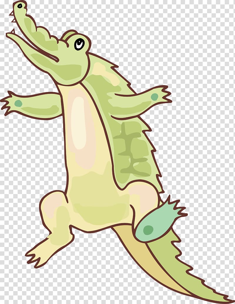 Crocodiles True frog Gena the Crocodile , benthic animals transparent background PNG clipart