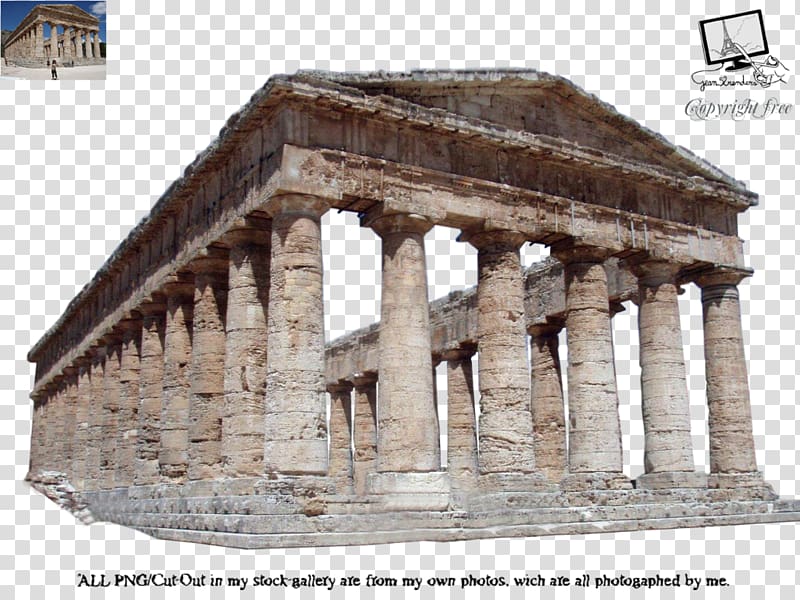 Segesta Roman temple Ancient Greek temple, temples transparent background PNG clipart