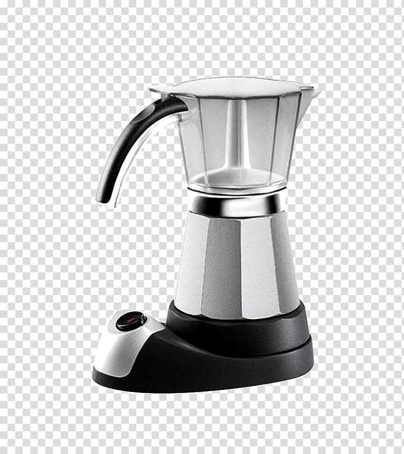 Moka pot Coffeemaker De'Longhi Espresso Machines, Coffee transparent background PNG clipart