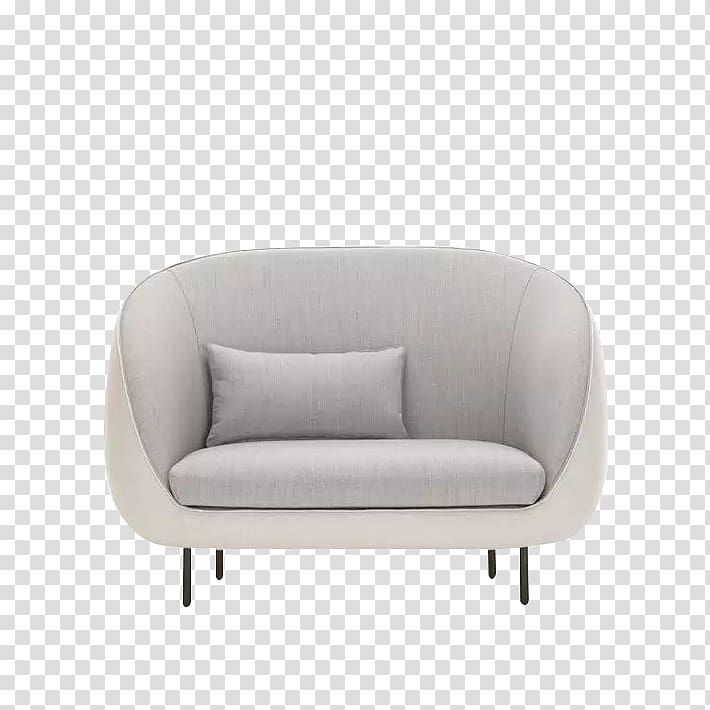 Loveseat Couch Furniture Chair Haiku, White Modern Armchair transparent background PNG clipart