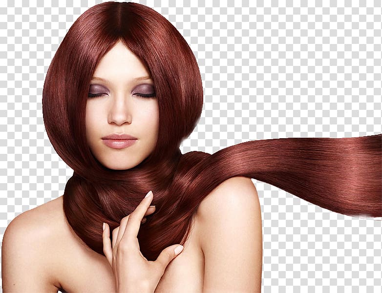 Dye Red Hair Color Mahogany, hair transparent background PNG clipart