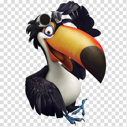 Rio Toucan character illustration, hornbill piciformes toucan bird beak, Rio2 Rafael transparent background PNG clipart
