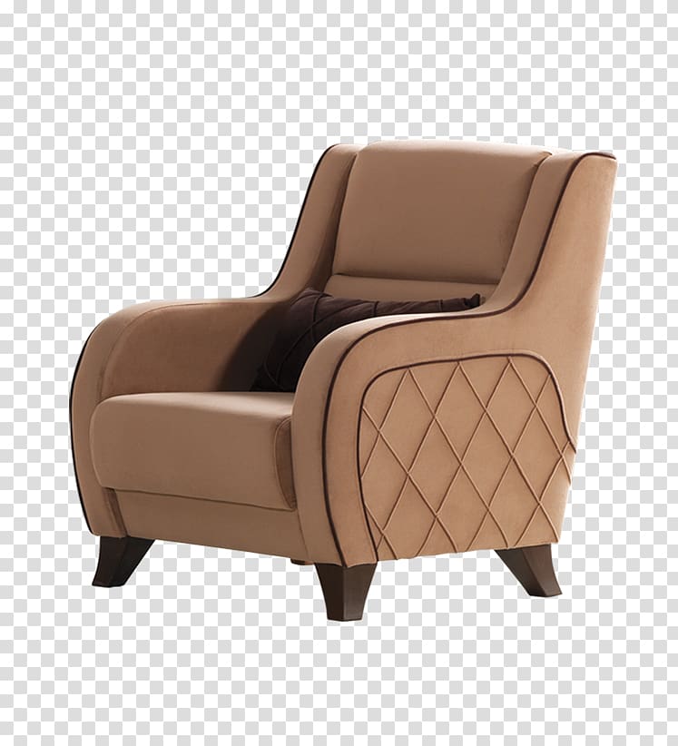 Furniture Club chair Armrest Recliner, lalize transparent background PNG clipart