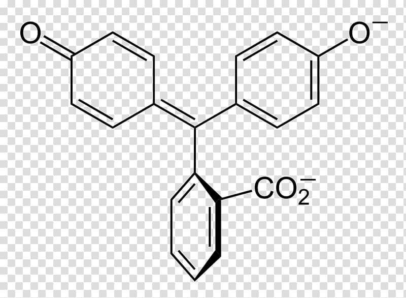 Phenolphthalein Chemical formula Chemistry Chemical compound Molecule, mid transparent background PNG clipart