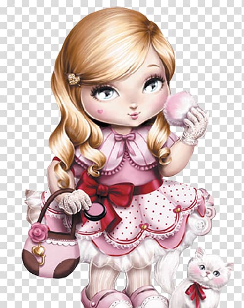 Drawing Doll Party , doll transparent background PNG clipart
