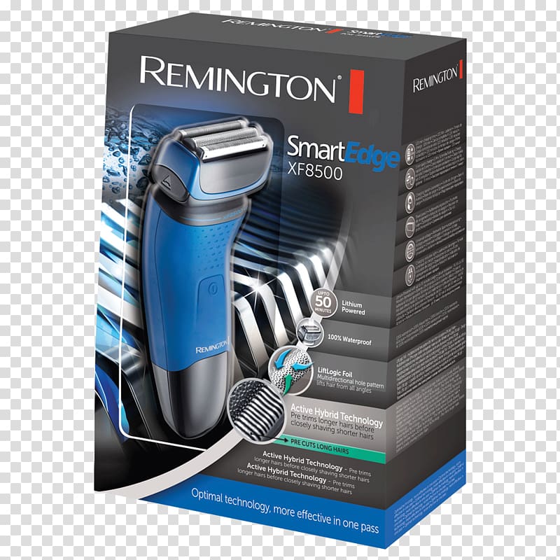 Electric Razors & Hair Trimmers Remington Verso Wet & Dry Rotary Shaver Trimmer Grooming Kit XR1410 Remington Products Hair clipper Remington XF8700, others transparent background PNG clipart