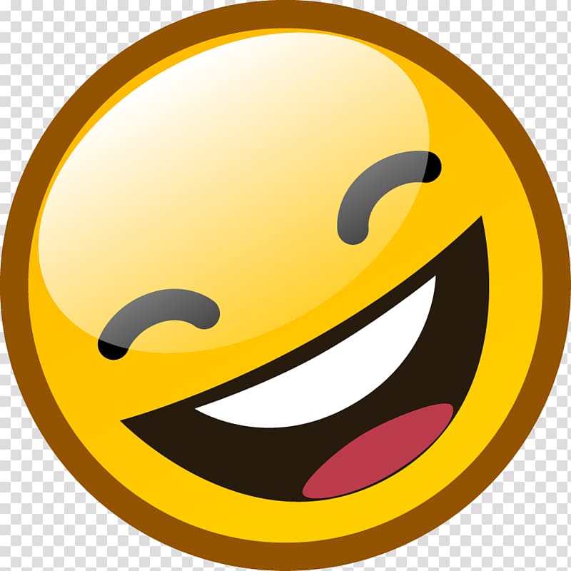 Emoticon Smiley Laughter , smiley transparent background PNG clipart