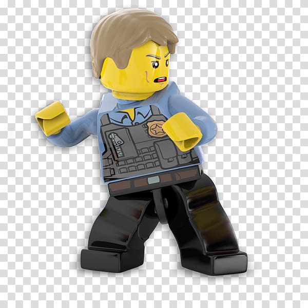 Lego City Undercover: The Chase Begins Chase McCain, blue wave transparent background PNG clipart