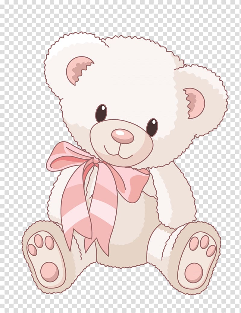 white bear illustration, Teddy bear Cuteness Drawing , Teddy Bear transparent background PNG clipart
