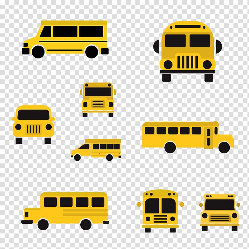 Car Nanny van Adobe Illustrator, yellow car transparent background PNG clipart