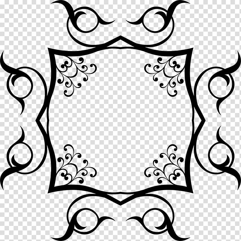 Line art Visual arts , geometric frame transparent background PNG clipart