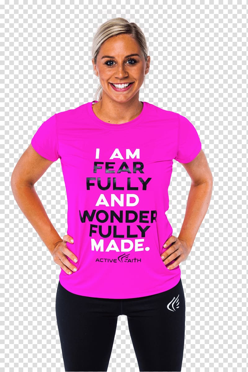 T-shirt Shoulder Sleeve Top Pink M, gym wear transparent background PNG clipart