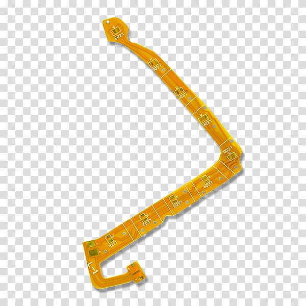 Flexible electronics Printed circuit board Electronic circuit Polyimide Flexible circuit, technology transparent background PNG clipart