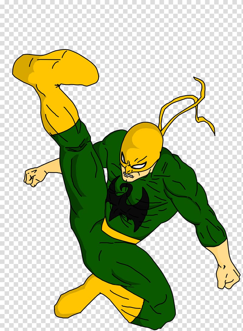 Marvel Super Hero Squad Iron Fist Spider-Man Wolverine Luke Cage, iron transparent background PNG clipart