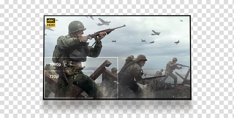 Call of Duty: WWII Sony PlayStation 4 Pro Video Games Activision, lead the future transparent background PNG clipart