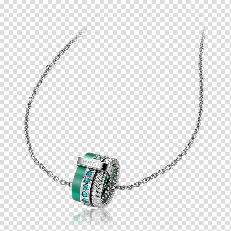 Artis Gioielli Emerald Jewellery Silver Necklace, emerald transparent background PNG clipart