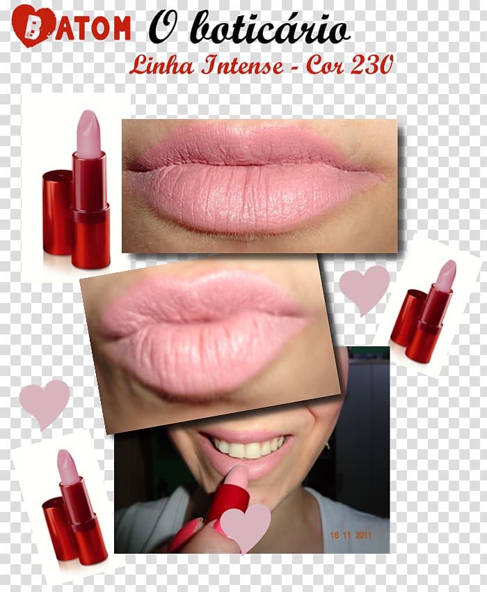 Lipstick Lip gloss O Boticário, lipstick transparent background PNG clipart
