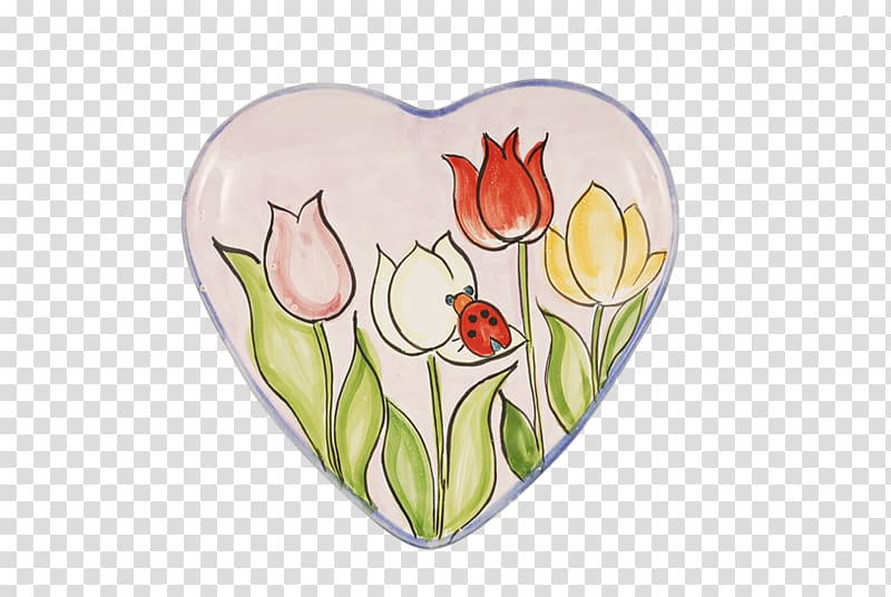 Tulip Vase Petal Heart, tulip transparent background PNG clipart