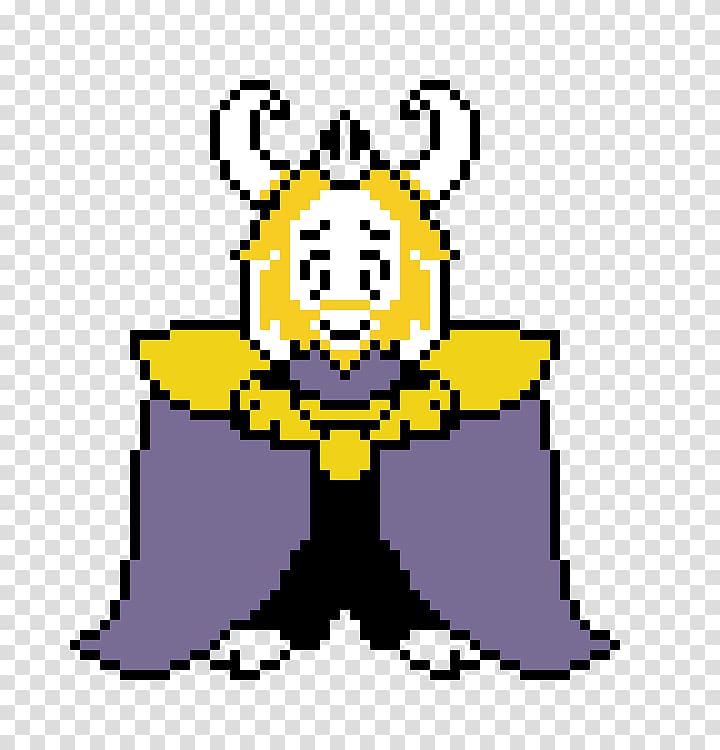 Toriel, flowey, Undertale, sprite, pixel Art, Monster, cute