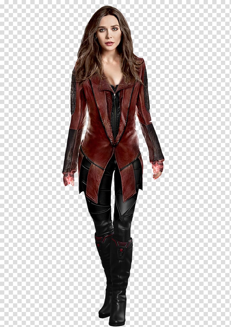 Scarlet Witch, Wanda Maximoff Captain America Costume Marvel Cinematic Universe Cosplay, Scarlet Witch transparent background PNG clipart