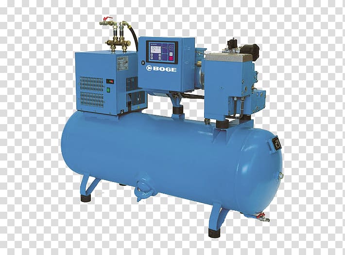 Rotary-screw compressor BOGE KOMPRESSOREN Otto Boge GmbH & Co. KG Compressed air Compressor de ar, Compressed Air Foam System transparent background PNG clipart