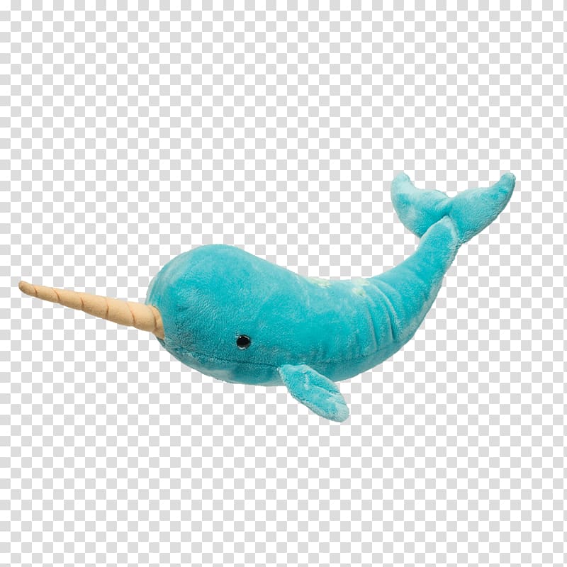 Stuffed Animals & Cuddly Toys Narwhal Plush Horn, ocean narwhal transparent background PNG clipart