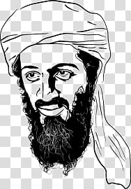 Osama bin Laden transparent background PNG clipart