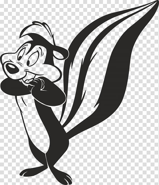Pepé Le Pew Looney Tunes Character Drawing Cartoon, Pepe Le PEW transparent background PNG clipart