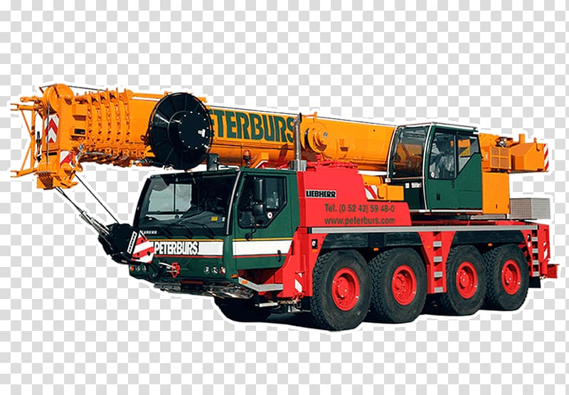 Crane Truck Metric ton Motor vehicle Cargo, crane transparent background PNG clipart