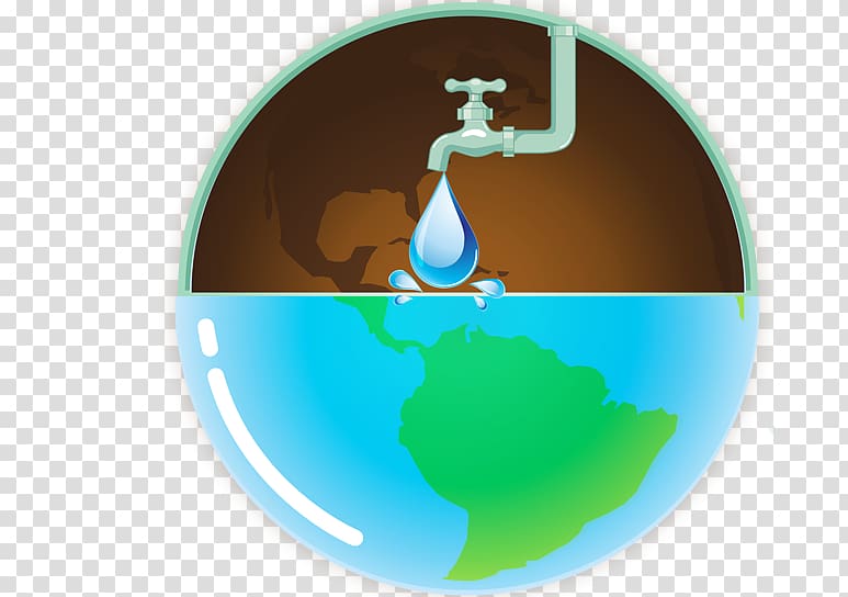 Earth Water efficiency Water conservation, earth transparent background PNG clipart