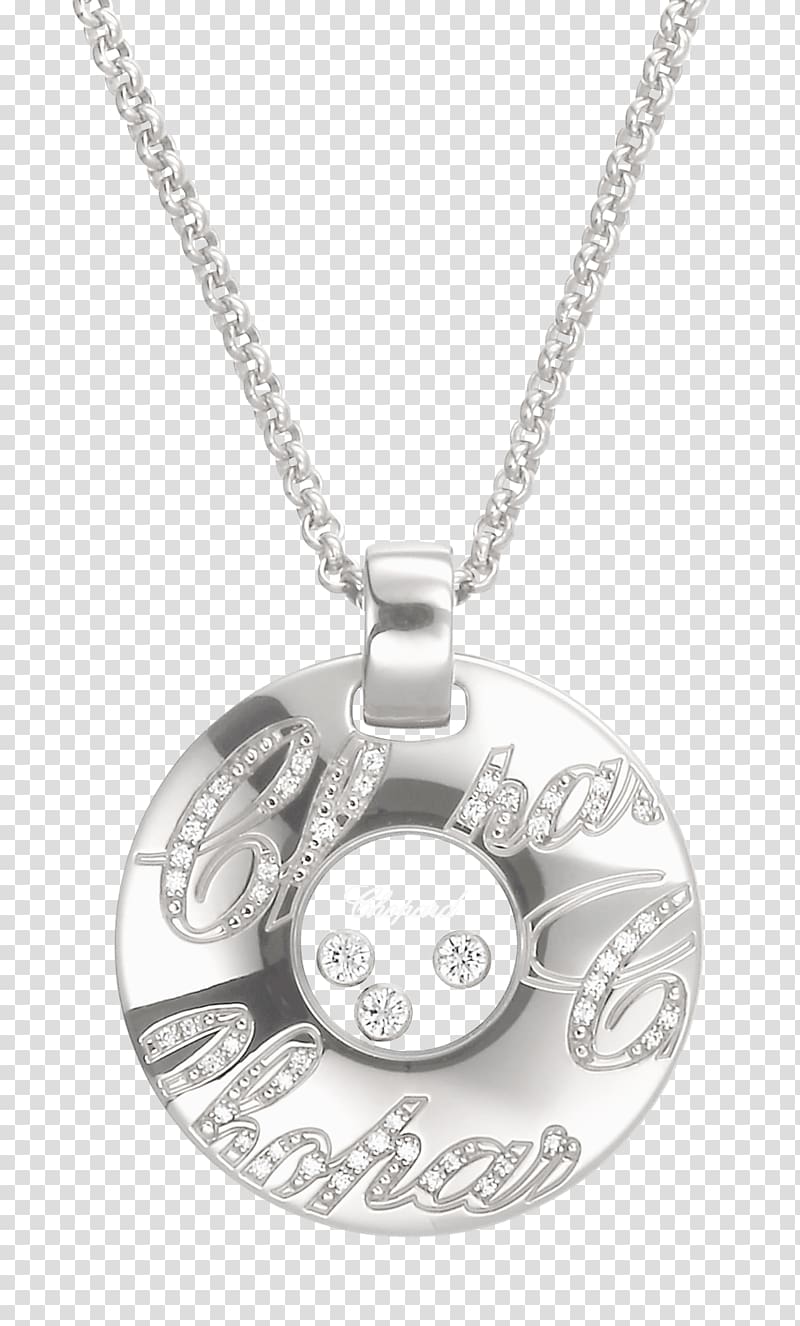 Locket Pendant Necklace Chopardissimo Happy Diamonds, necklace transparent background PNG clipart