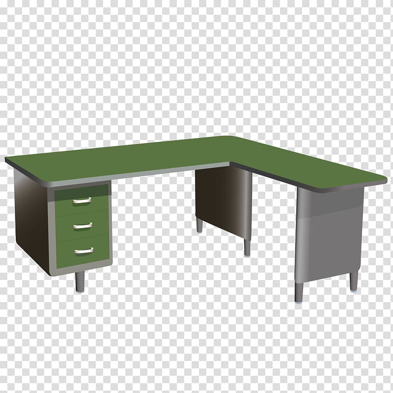 Office supplies Furniture Desk, corner tables transparent background PNG clipart